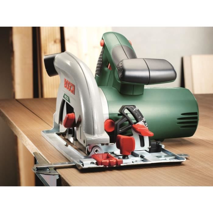 BOSCH Scie circulaire PKS 55A 1200W, 160mm + boîtier récupération - 0603501000