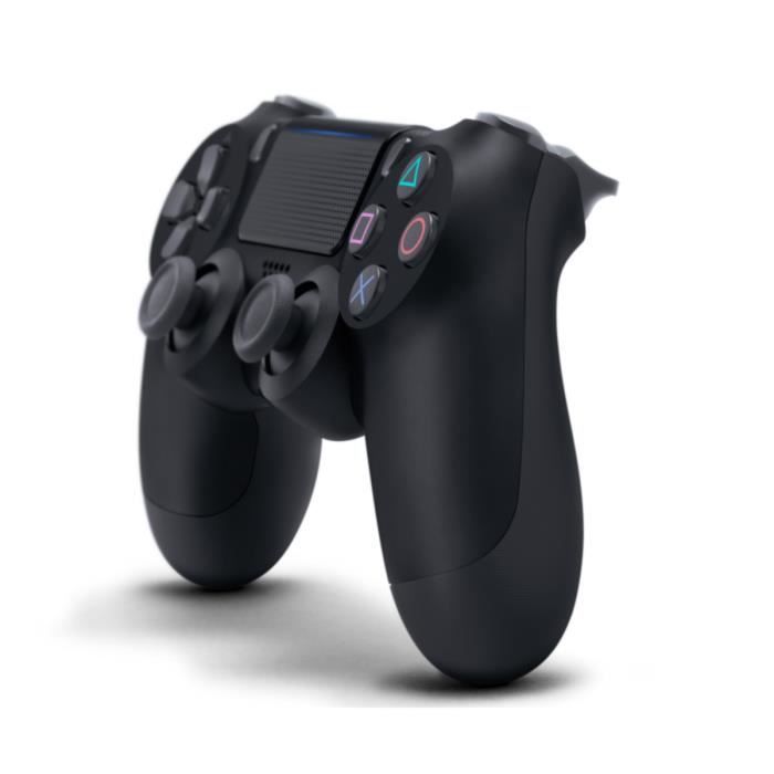 Manette PS4 DualShock 4.0 V2 Jet Black - PlayStation Officiel