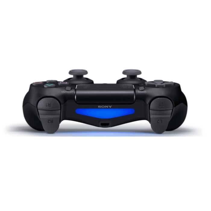 Manette PS4 DualShock 4.0 V2 Jet Black - PlayStation Officiel