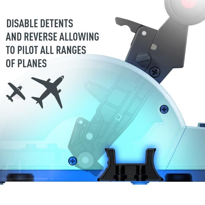 THRUSTMASTER - Joystick - TCA Quadrant Airbus Edition