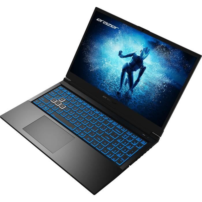 PC portable Gamer - ERAZER - DEPUTY P60 - 15,6 FHD 144Hz - i7-12650H - 16Go - SSD 512Go - RTX 4070 - livré Sans WINDOWS - AZERTY