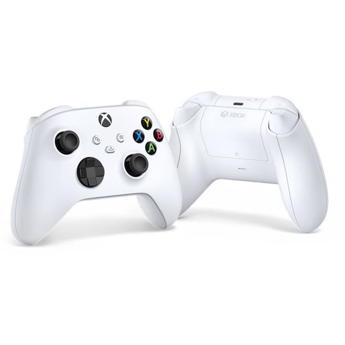 Microsoft Xbox - Manette sans fil Xbox Robot White + Xbox Game Pass Ultimate