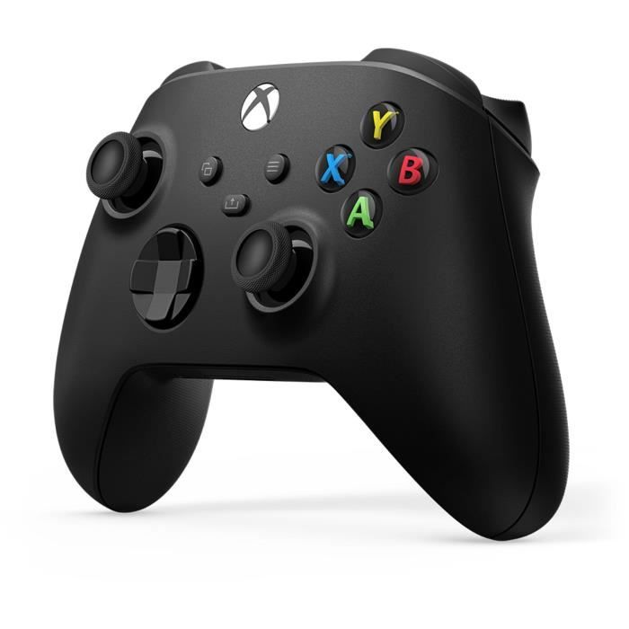 Microsoft Xbox - Manette sans fil Xbox Carbon Black + Xbox Game Pass Ultimate