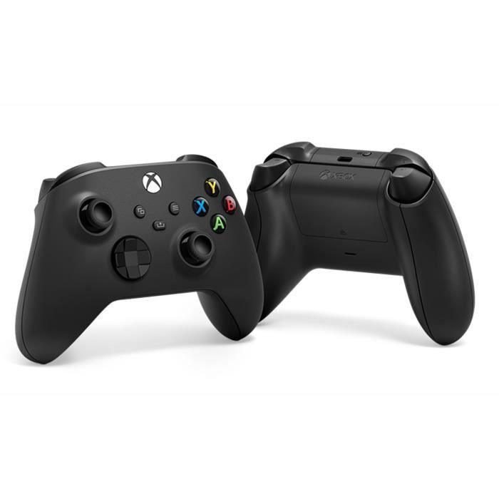 Microsoft Xbox - Manette sans fil Xbox Carbon Black + Xbox Game Pass Ultimate