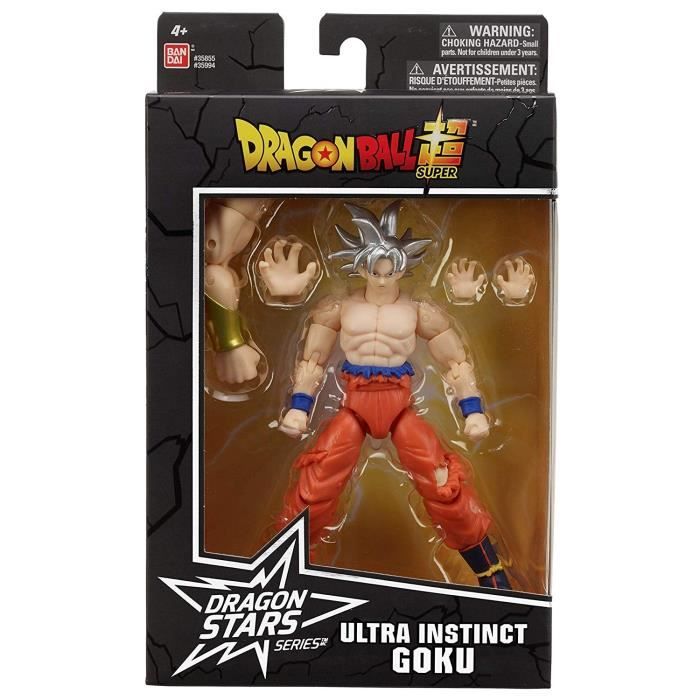 Figurine Dragon Ball 17cm - BANDAI - Goku + Broly Part. 1 - Ultra Instinct