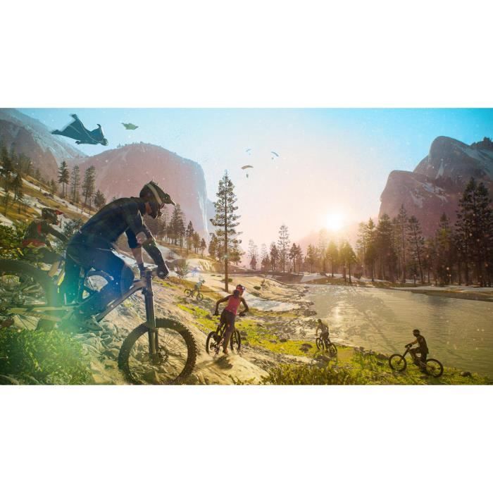 Jeu PS5 - Ubisoft - Riders Republic - Sports Extremes - Mode en ligne - PEGI 12+