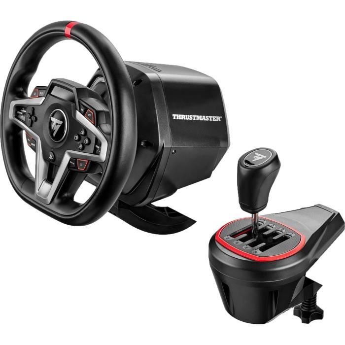 Levier de vitesses - THRUSTMASTER TH8S Noir et Rouge