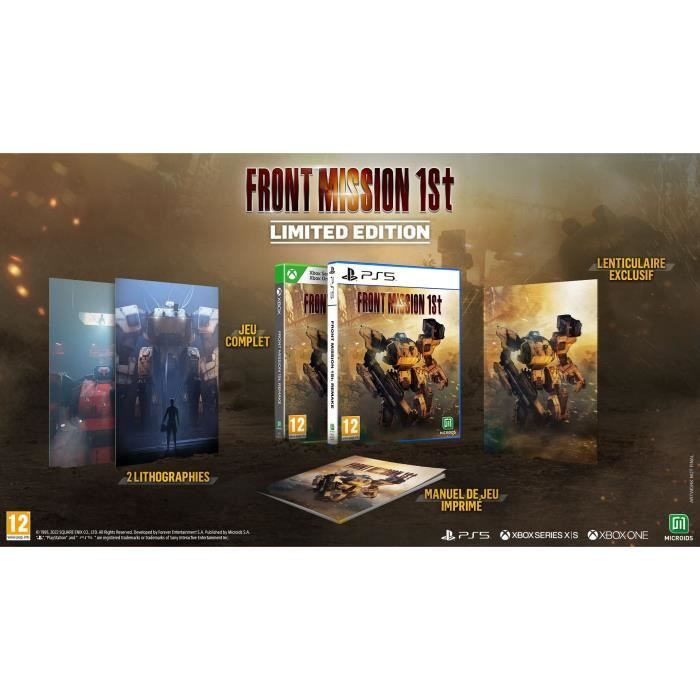 Front Mission 1st - Jeu Xbox Series X et Xbox One - Edition limitée