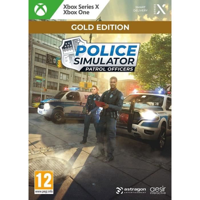 Police Simulator Patrol Officers - Jeu Xbox Series X et Xbox One - Gold Edition