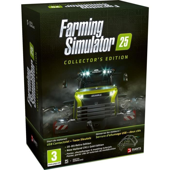 Farming Simulator 25 - Jeu PC - Collector's Edition