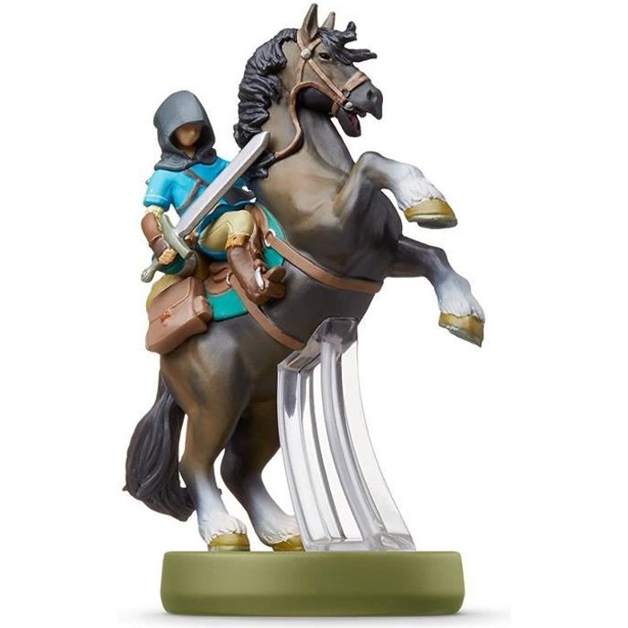 Figurine Amiibo - Link Cavalier (Breath of the Wild) - Collection The Legend of Zelda