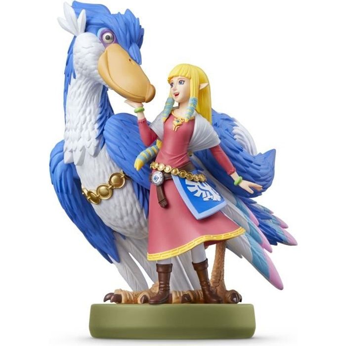 Figurine Amiibo - Zelda & Célestrier (Skyward Sword HD) - Collection The Legend of Zelda