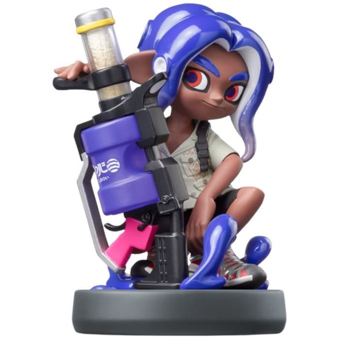 Figurine Amiibo - Octaling, Inkling & Salmioche - Collection Splatoon