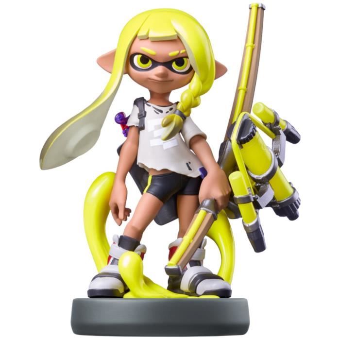 Figurine Amiibo - Octaling, Inkling & Salmioche - Collection Splatoon