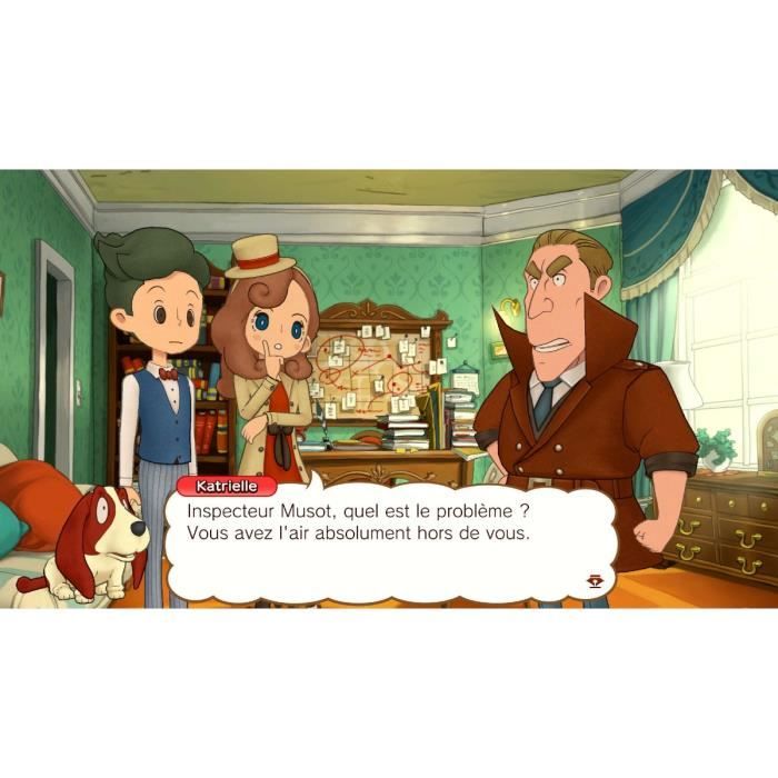 L'Aventure Layton: Katrielle et la Conspiration des Millionnaires - Édition Deluxe - Jeu Nintendo Switch