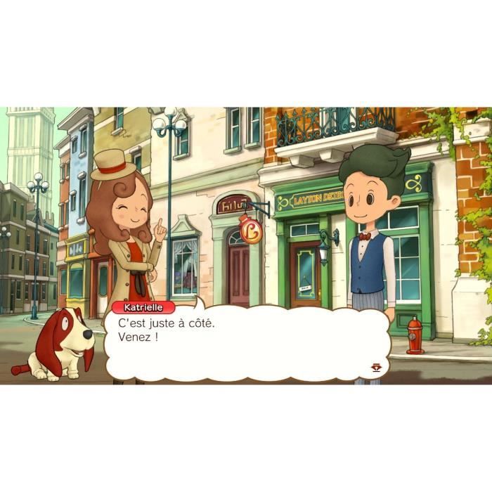 L'Aventure Layton: Katrielle et la Conspiration des Millionnaires - Édition Deluxe - Jeu Nintendo Switch