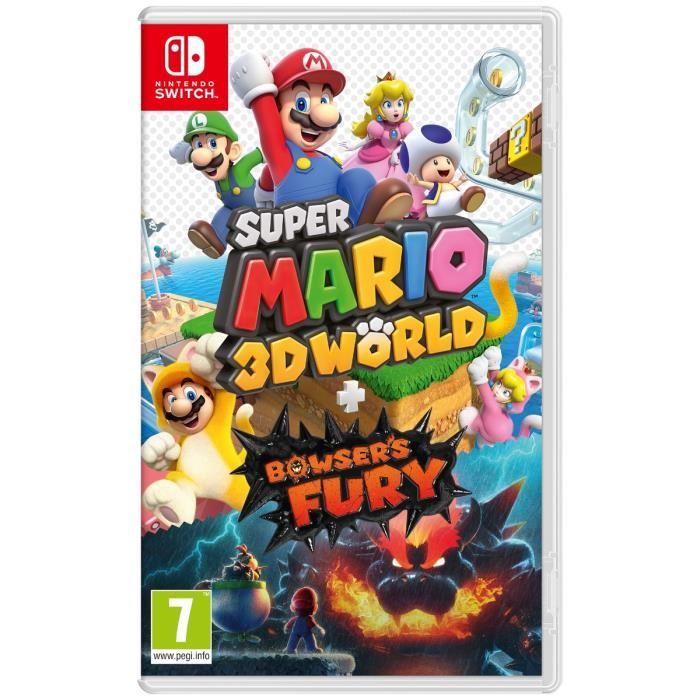 Super Mario 3D World + Bowser's Fury - Jeu Nintendo Switch