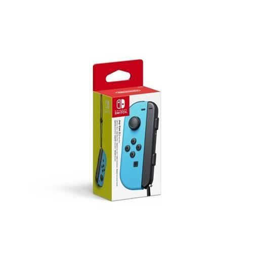 Manette Joy-Con gauche Bleu Néon pour Nintendo Switch