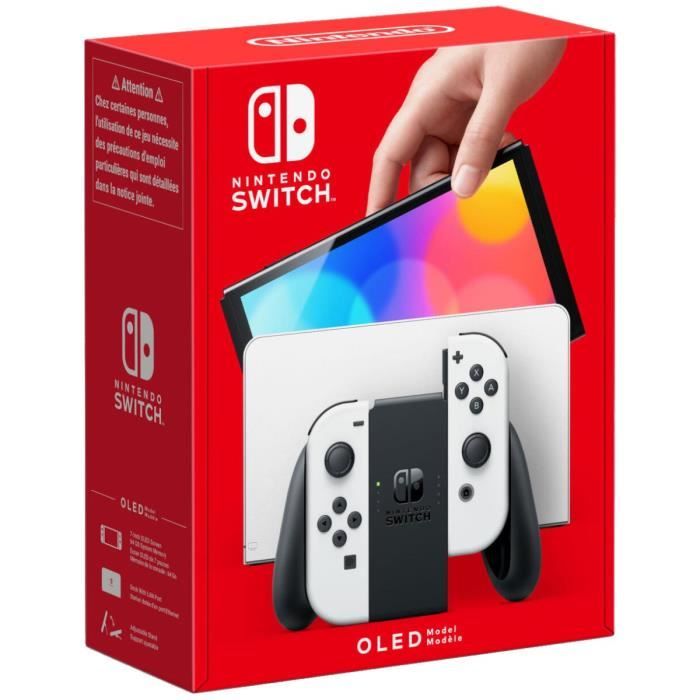 Console Nintendo Switch - Modele OLED - Blanc