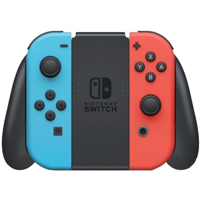 Console Nintendo Switch - Modele OLED - Bleu Néon & Rouge Néon