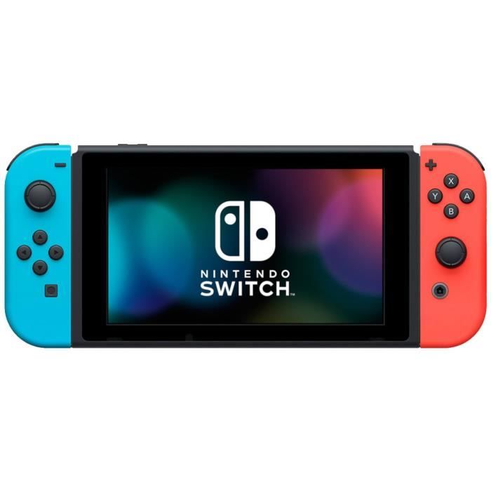 Console Nintendo Switch - Bleu Néon & Rouge Néon