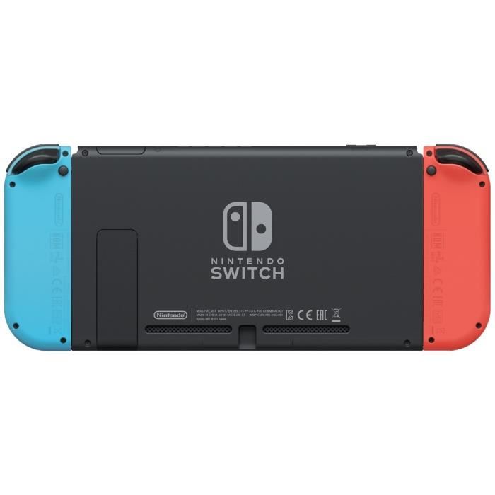 Console Nintendo Switch - Bleu Néon & Rouge Néon