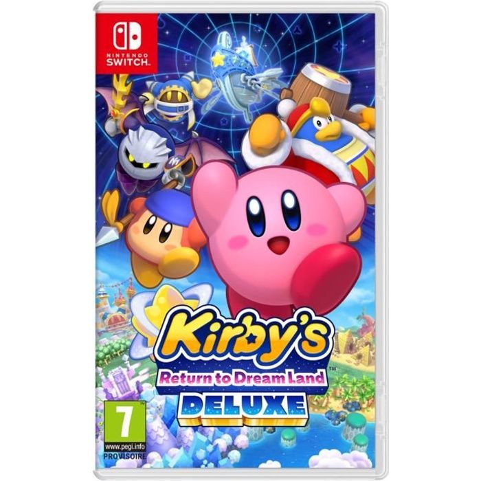 Kirby's Return to Dream Land Deluxe - Jeu Nintendo Switch