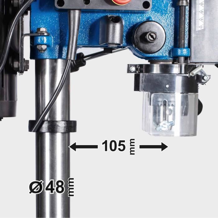 SCHEPPACH Perceuse a colonne d'établi 550W DP16SL