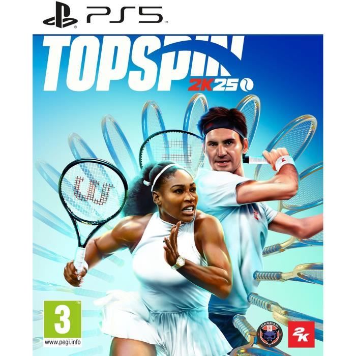 TopSpin 2K25 - Jeu PS5 - Edition Standard