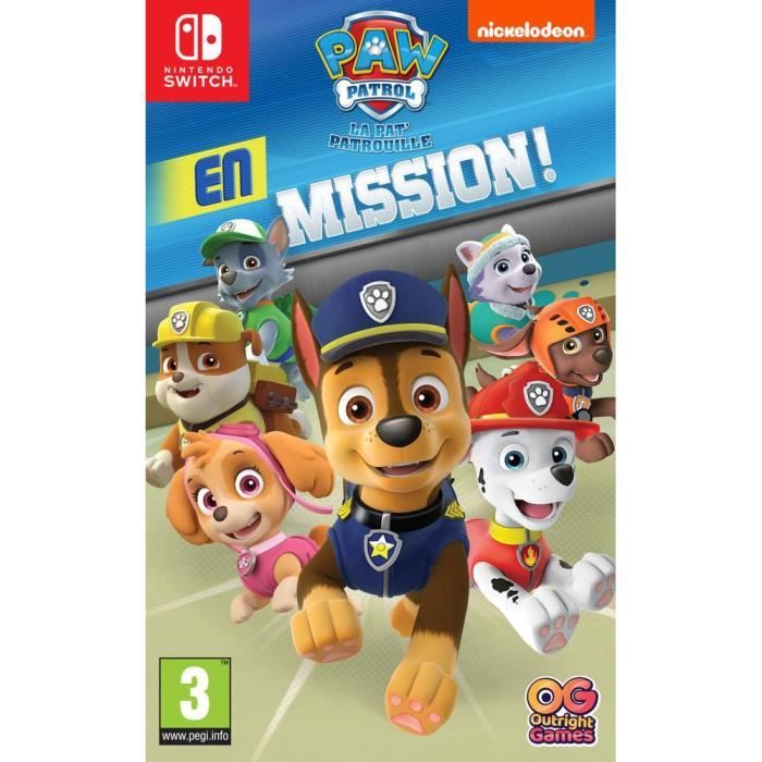 Pat'Patrouille en mission Jeu Switch