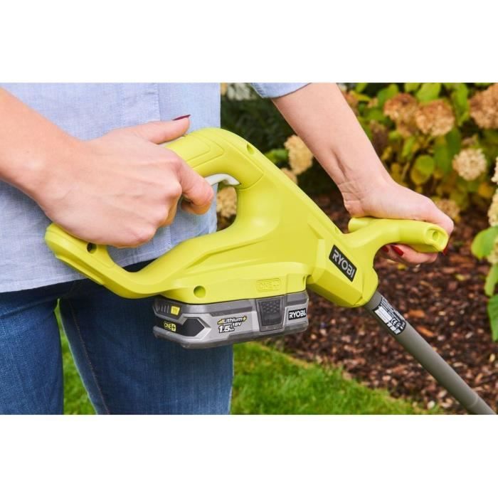 RYOBI - Combo 2 outils ONE+ : Tondeuse RLM18X33B40 + coupe-bordures OLT1825M OFFERT - RLM1833BLT1825M