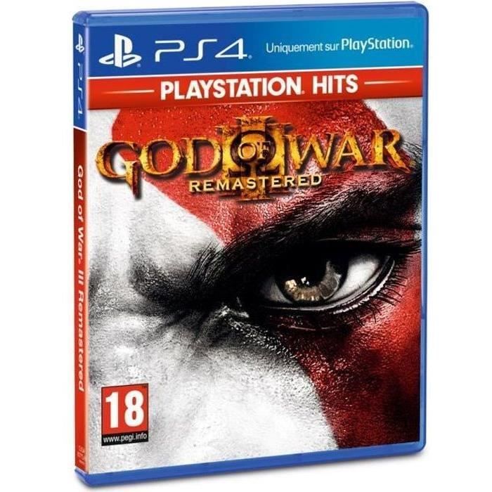 God of War 3 Remastered PlayStation Hits Jeu PS4