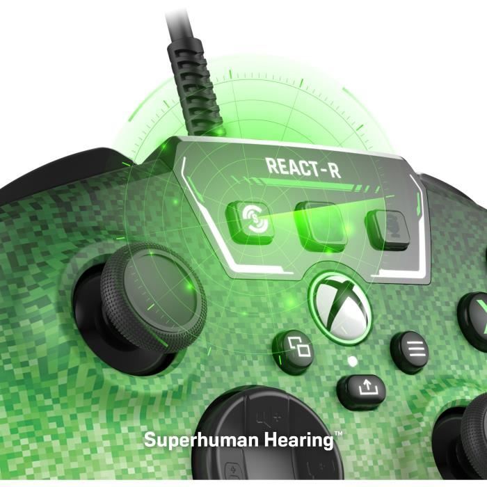 Manette de jeu filaire - TURTLE BEACH - REACT-R - Pixel - Xbox & Windows