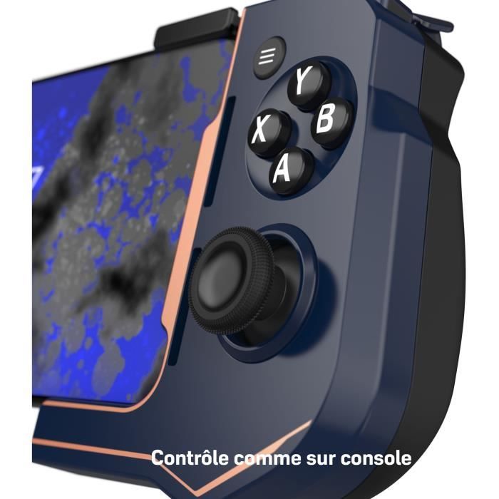 Manette de jeu sans fil - TURTLE BEACH - Atom - Bleu Cobalt - Pour mobile iOS