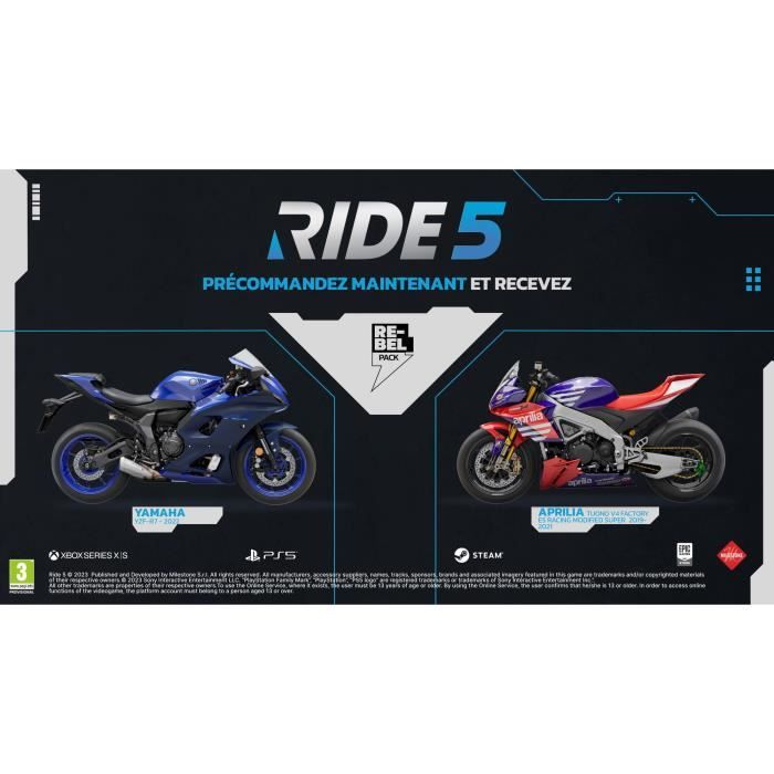 RIDE 5 - Jeu PS5