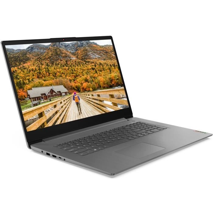 PC Portable Lenovo IdeaPad 3 17ALC6 | 17'' FHD IPS - Ryzen 7-5700U - RAM 8 Go - SSD 512 Go - Sans Windows - AZERTY