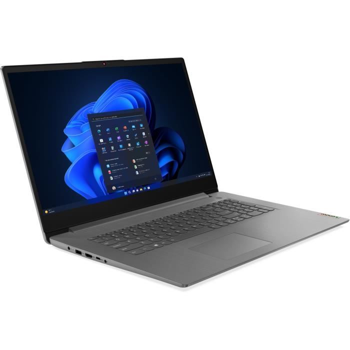 PC Portable LENOVO Ideapad 3 17ALC6 | 17'' HD+ - AMD R7-5700U - RAM 12Go - SSD 512Go - Windows 11 - AZERTY