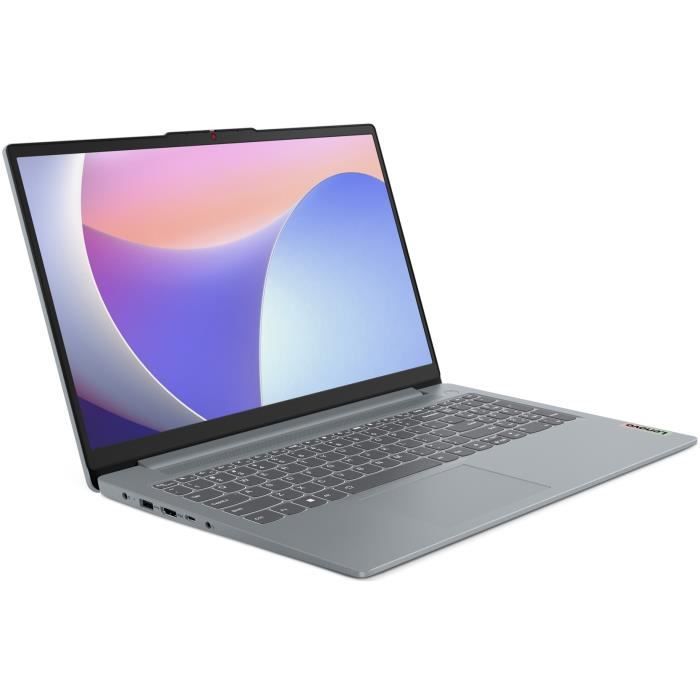 PC Portable LENOVO IdeaPad Slim 3 15IAN8 | 15'' FHD - Core i3-N305 - RAM 8 Go - SSD 512 Go - Windows 11 - AZERTY