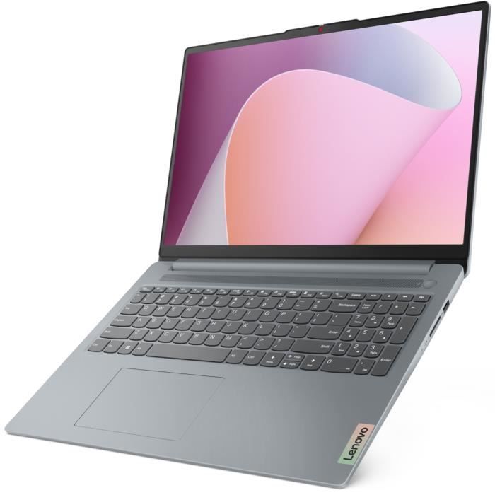 PC Portable Lenovo Ideapad Slim 3 16ABR8 | 16'' WUXGA - AMD R5-7430U - RAM 16Go - SSD 512Go - Windows 11 - AZERTY