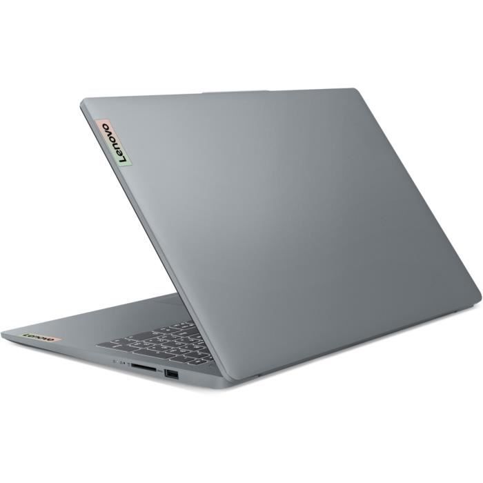 PC Portable Lenovo Ideapad Slim 3 15IRU9 | 15,6 FHD - CORE 5 120U - RAM 16Go - SSD 512Go - Sans OS - AZERTY