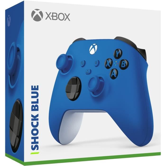 Manette Xbox Sans Fil Shock Blue