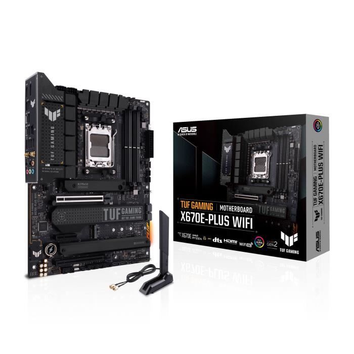 ASUS TUF GAMING X670E-PLUS WIFI Carte mere Socket AM5 AMD X670