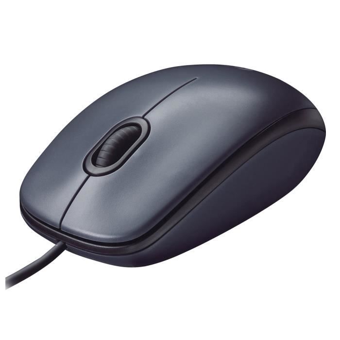 Souris - Filaire - Logitech - M90 - Optique - Noir