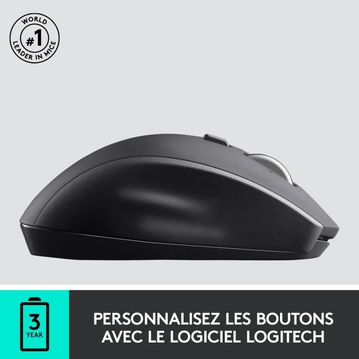 Souris - Sans fil - Logitech - M705 - Gris