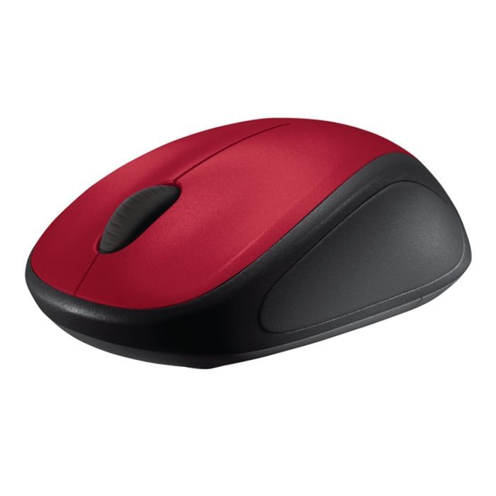 Souris - Sans fil - Logitech - M235 - Rouge