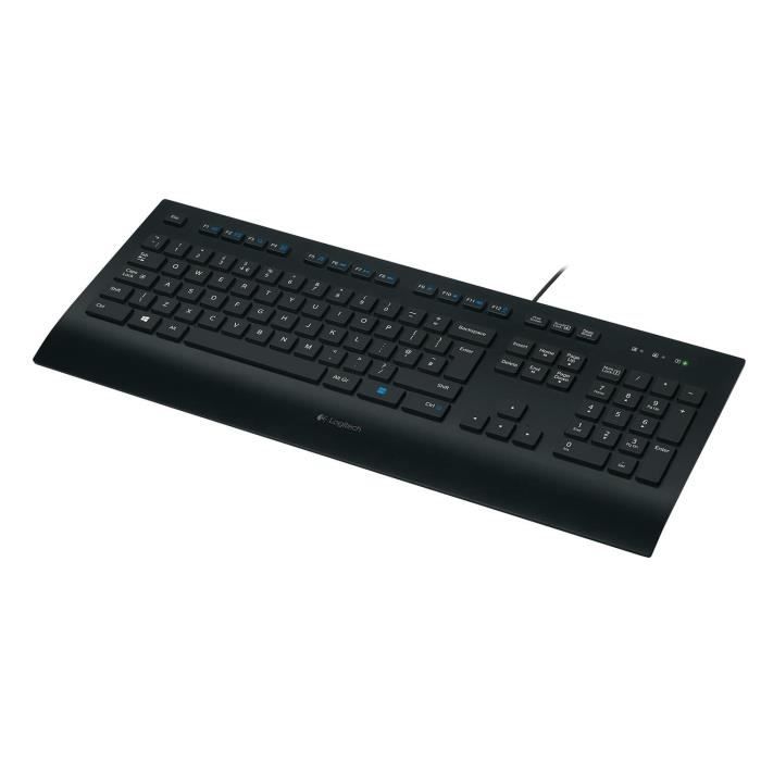 Clavier - Filaire - Logitech - K280E -AZERTY - Noir