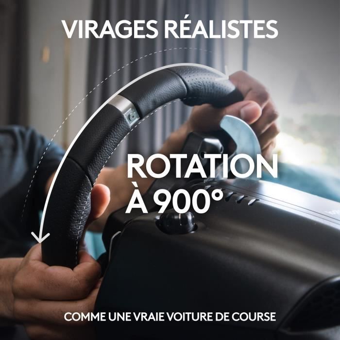 Volant de course et pédales G920 - Logitech G - Compatible Xbox serie X/S, One et PC