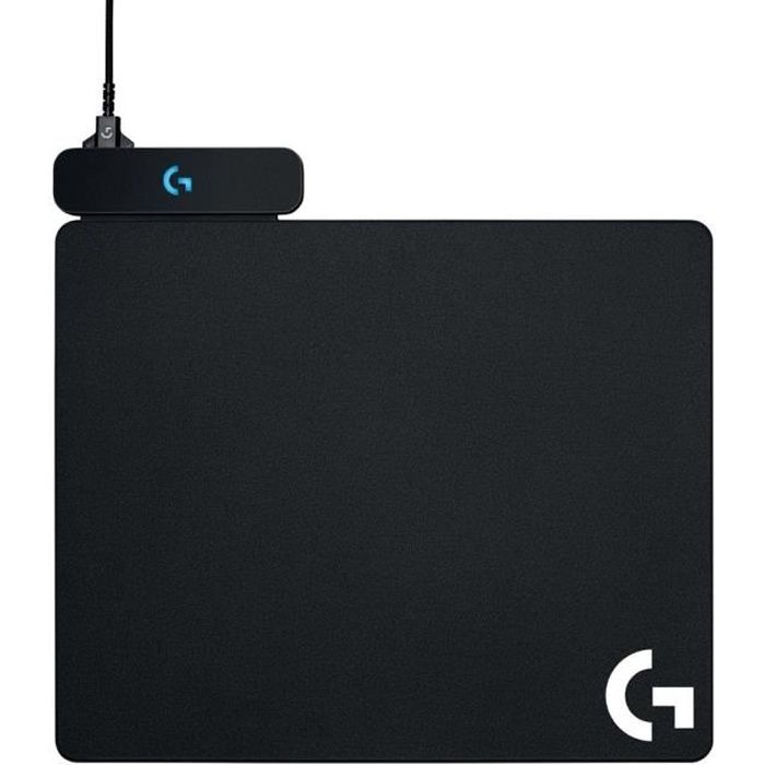 Tapis de souris - Systeme de charge sans fil - Logitech G - Powerplay - Noir