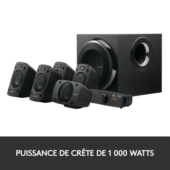 Enceinte PC - Logitech - Z906 - Noir 5.1 EU