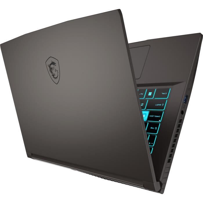 PC Portable Gamer - MSI - Thin 15 B12UCX-2490FR - 15,6 FHD 144Hz - i5-12450H - RAM 16Go - 1To SSD - RTX 2050 4Go - Win 11 Home